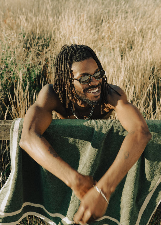 heavenly soft organic cotton towel